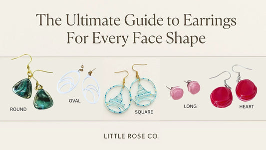 The Ultimate Guide to Earrings for Every Face Shape | Little Rose Co Boutique