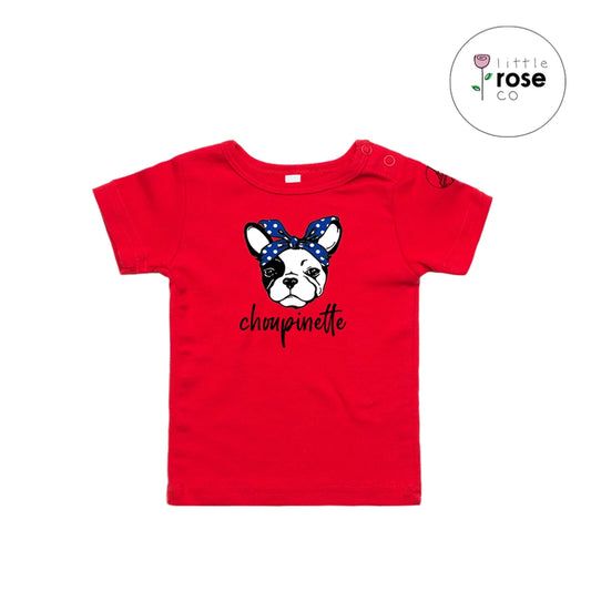 Choupinette" Baby French Bulldog T-Shirt
