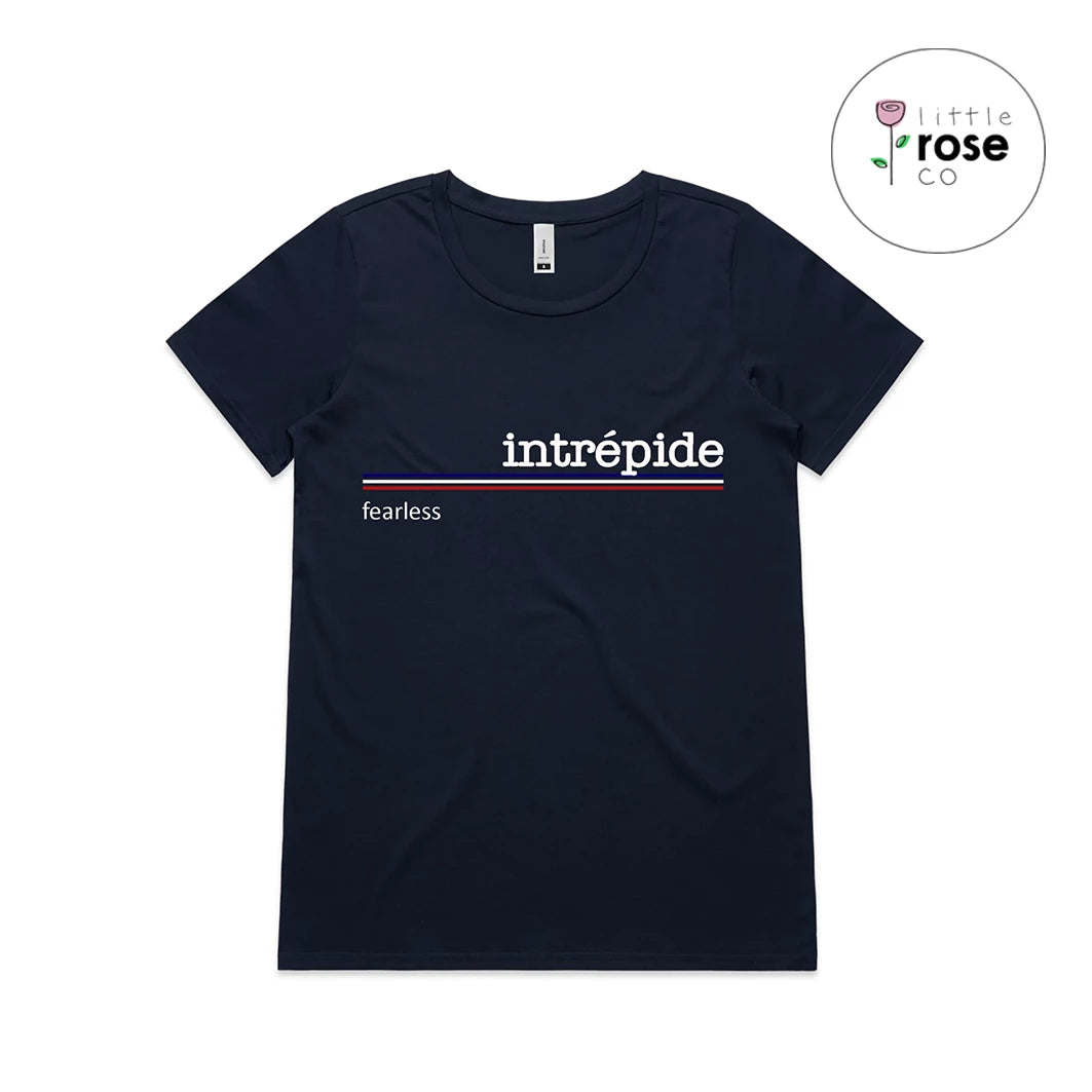 French Navy Fearless TShirt